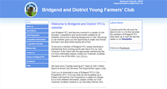 Desktop Screenshot of bridgendyfc.btck.co.uk
