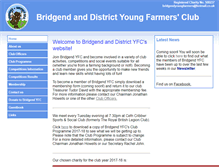 Tablet Screenshot of bridgendyfc.btck.co.uk