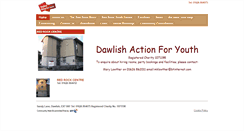 Desktop Screenshot of dawlishaction4youth.btck.co.uk