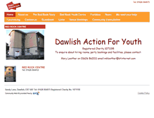 Tablet Screenshot of dawlishaction4youth.btck.co.uk