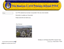 Tablet Screenshot of beaconschoolptfa.btck.co.uk