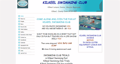 Desktop Screenshot of kilkeelswimmingclub.btck.co.uk