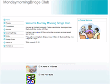 Tablet Screenshot of mondaymorningbridgeclub.btck.co.uk