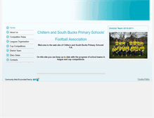Tablet Screenshot of chilternschoolsfoot.btck.co.uk