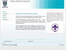 Tablet Screenshot of edenscouts.btck.co.uk