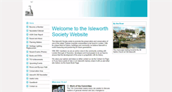 Desktop Screenshot of isleworthsociety.btck.co.uk
