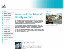 Tablet Screenshot of isleworthsociety.btck.co.uk