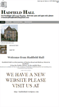 Mobile Screenshot of hadfieldhall.btck.co.uk