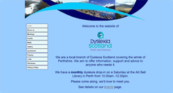 Desktop Screenshot of dyslexiaperth.btck.co.uk