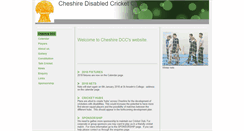 Desktop Screenshot of cheshire-disabled.btck.co.uk