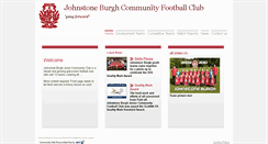 Desktop Screenshot of johnstoneburghfc.btck.co.uk