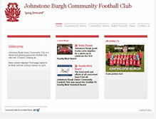 Tablet Screenshot of johnstoneburghfc.btck.co.uk