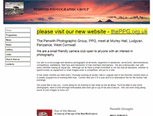 Tablet Screenshot of penwithphotographicgroup.btck.co.uk