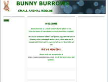 Tablet Screenshot of bunnyburrows.btck.co.uk