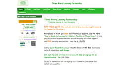 Desktop Screenshot of 3riverslearningptnrs.btck.co.uk