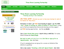 Tablet Screenshot of 3riverslearningptnrs.btck.co.uk