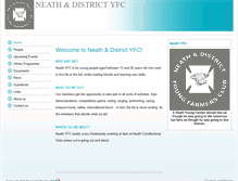 Tablet Screenshot of neathyoungfarmers.btck.co.uk