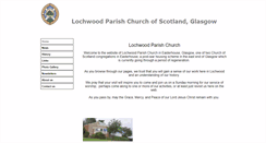 Desktop Screenshot of lochwoodchurch.btck.co.uk