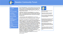 Desktop Screenshot of beestonforum.btck.co.uk
