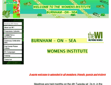 Tablet Screenshot of burnhamwi.btck.co.uk
