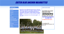 Desktop Screenshot of exeterblueanchormajorettes.btck.co.uk