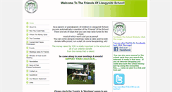 Desktop Screenshot of friendsofllangynidrprimaryschool.btck.co.uk