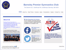 Tablet Screenshot of barnsleypremiergymnasticsclub.btck.co.uk