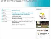 Tablet Screenshot of boothstownwobble.btck.co.uk
