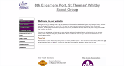Desktop Screenshot of 8thellesmereportscouts.btck.co.uk