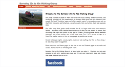 Desktop Screenshot of barnsleywalkinggroup.btck.co.uk
