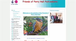 Desktop Screenshot of friendsofperryhall.btck.co.uk