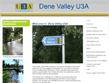 Tablet Screenshot of denevalleyu3a.btck.co.uk