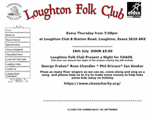 Tablet Screenshot of loughtonfolkclub.btck.co.uk