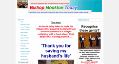 Desktop Screenshot of bishopmonktontoday.btck.co.uk