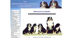 Desktop Screenshot of bernesebreeders.btck.co.uk