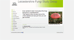 Desktop Screenshot of leicsfungi.btck.co.uk