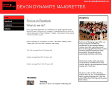 Tablet Screenshot of devondynamites.btck.co.uk