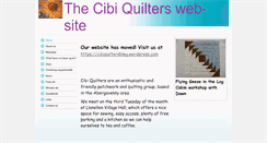 Desktop Screenshot of cibiquilters.btck.co.uk
