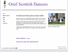 Tablet Screenshot of orielscottishdancers.btck.co.uk