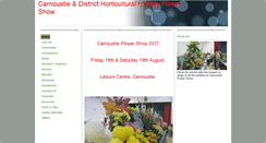 Desktop Screenshot of carnoustieflowershow.btck.co.uk