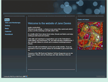 Tablet Screenshot of janedavies.btck.co.uk