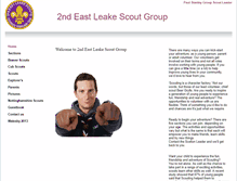 Tablet Screenshot of eastleakescouts.btck.co.uk