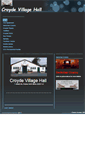 Mobile Screenshot of croydevillagehall.btck.co.uk