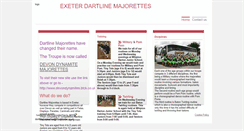 Desktop Screenshot of dartlinemajorettes.btck.co.uk