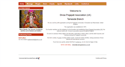 Desktop Screenshot of prajapati.btck.co.uk
