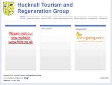 Tablet Screenshot of hucknalltrg.btck.co.uk