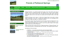 Desktop Screenshot of parkwood-springs.btck.co.uk