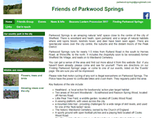 Tablet Screenshot of parkwood-springs.btck.co.uk