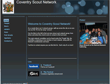 Tablet Screenshot of coventry-scout-network.btck.co.uk
