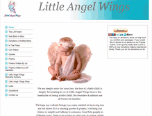 Tablet Screenshot of littleangelwings.btck.co.uk